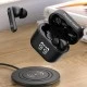 Εarphones με θήκη φόρτισης POWERTECH PT-1227 με τεχνολογία TWS & ENC μπαταρία 30/480mAh σε μαύρο χρώμα Εarphones με θήκη φόρτισης POWERTECH PT-1227 με τεχνολογία TWS & ENC μπαταρία 30/480mAh σε μαύρο χρώμα