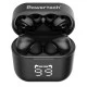 Εarphones με θήκη φόρτισης POWERTECH PT-1227 με τεχνολογία TWS & ENC μπαταρία 30/480mAh σε μαύρο χρώμα Εarphones με θήκη φόρτισης POWERTECH PT-1227 με τεχνολογία TWS & ENC μπαταρία 30/480mAh σε μαύρο χρώμα