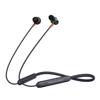 Earphones POWERTECH με μαγνήτη, Bluetooth ENC 10mm 180mAh σε μαύρο χρώμα