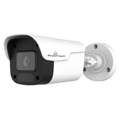 Κάμερα POWERTECH IP με μικρόφωνο με φακό 3.6mm & ανάλυση έως 2MP, PoE, IR  εμβέλεια έως 25m