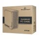 Κουτί Gaming Case Powertech PT-1309, με Tempered Glass, 4x ARGB Fans, ATX Mid Tower, Μαύρο