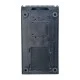 Κουτί Gaming Case Powertech PT-1309, με Tempered Glass, 4x ARGB Fans, ATX Mid Tower, Μαύρο