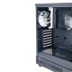 Κουτί Gaming Case Powertech PT-1309, με Tempered Glass, 4x ARGB Fans, ATX Mid Tower, Μαύρο