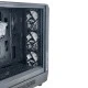 Κουτί Gaming Case Powertech PT-1309, με Tempered Glass, 4x ARGB Fans, ATX Mid Tower, Μαύρο