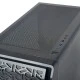 Κουτί Gaming Case Powertech PT-1309, με Tempered Glass, 4x ARGB Fans, ATX Mid Tower, Μαύρο