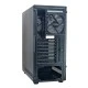 Κουτί Gaming Case Powertech PT-1309, με Tempered Glass, 4x ARGB Fans, ATX Mid Tower, Μαύρο