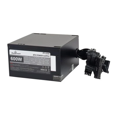 Τροφοδοτικό Powertech PC PT-1310, 600W, ATX Power Supply, 120mm Fan
