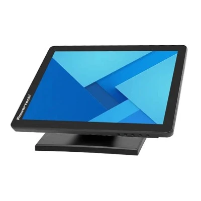Powertech οθόνη αφής PT-1366, LED, 15" 1024x768, HDMI/VGA/USB, μαύρη