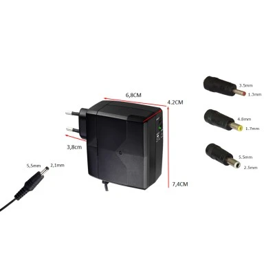 POWERTECH Mini DC UPS PT-749 με μπαταρία 2600mAh, 12V, 2.1A