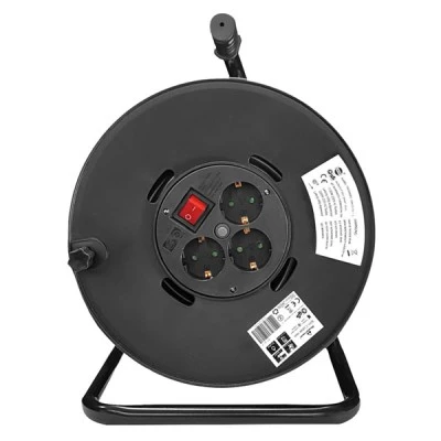 Μπαλαντέζα POWERTECH PT-899 με βάση 3x schuko 16A 25m με λαβή μεταφοράς και διακόπτη On/Off