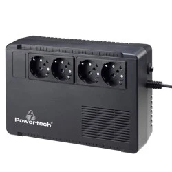 UPS Line Interactive PT-950C POWERTECH 950VA/570W με 4 θέσεις σούκο με τεχνολογία AVR