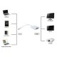 Αντάπτορας POWERTECH PTH-034 USB Type-C σε VGA PTH-034 Full HD