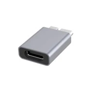 Αντάπτορας POWERTECH PTH-067 USB 3.0 Micro B σε USB-C θηλυκό