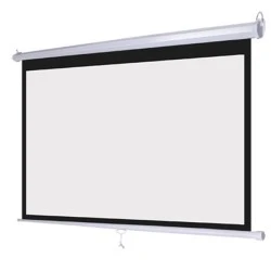 Φορητή οθόνη προβολής  185x200cm για Projectors με ανθεκτικό υλικό στο καθάρισμα