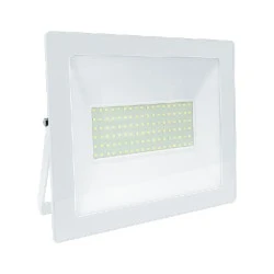 Προβολέας led λευκός 100W 230V smd 3000K θερμό λευκό φως 8100lm στεγανός IP66