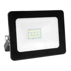 Προβολέας led μαύρος 10W 12-24V DC smd 6000K ψυχρό λευκό φως 880lm στεγανός IP66