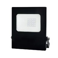 Προβολέας led μαύρος 10W RGBW εναλλαγής χρωμάτων 230V με smd στεγανός IP66