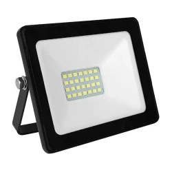 Προβολέας led μαύρος 20W 12-24V DC smd 6000K ψυχρό λευκό φως 1760lm στεγανός IP66