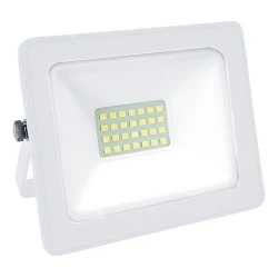 Προβολέας led λευκός 20W 230V smd 4000K ενδιάμεσο λευκό φως 1700lm στεγανός IP66