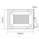 Προβολέας WHITE LED SMD FLOOD LUMINAIRE 300W 230V ψυχρό φως 6000k 26200Lm στεγανός IP66 Προβολέας WHITE LED SMD FLOOD LUMINAIRE 300W 230V ψυχρό φως 6000k 26200Lm στεγανός IP66