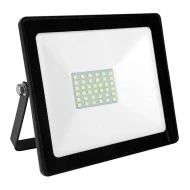 Προβολέας led μαύρος 30W 230V smd 4000K ενδιάμεσο λευκό φως 2550lm στεγανός IP66