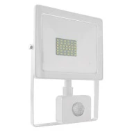 Προβολέας led slim 30W λευκός με ανιχνευτή κίνησης 6000k ψυχρό λευκό φως 230V 2650Lm IP66