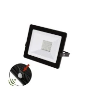 Προβολέας LED SMD 30W 230V ψυχρό φως 6000k 2650lm με φωτοκύτταρο ημέρας-νύχτας IP66