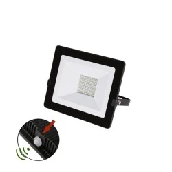 Προβολέας LED SMD 30W 230V ψυχρό φως 6000k 2650lm με φωτοκύτταρο ημέρας-νύχτας IP66