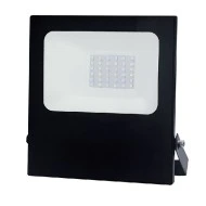 Προβολέας led μαύρος 30W RGBW εναλλαγής χρωμάτων 230V με smd στεγανός IP66
