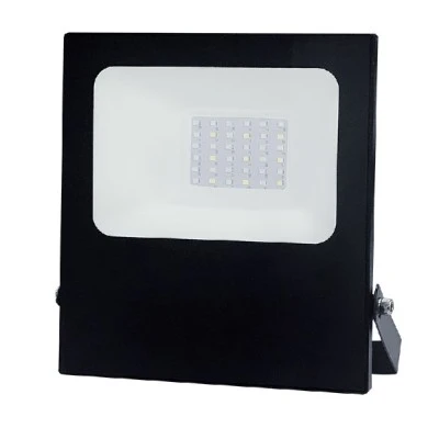 Προβολέας led μαύρος 30W RGBW εναλλαγής χρωμάτων 230V με smd στεγανός IP66 Προβολέας led μαύρος 30W RGBW εναλλαγής χρωμάτων 230V με smd στεγανός IP66