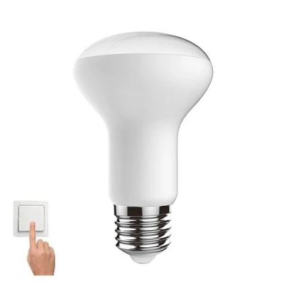 Λάμπα led R63 E27 8W 6000k ψυχρό λευκό φως 700lm με δυνατότητα ρύθμισης έντασης φωτός Λάμπα led R63 E27 8W 6000k ψυχρό λευκό φως 700lm με δυνατότητα ρύθμισης έντασης φωτός