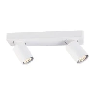 Φωτιστικό ELITIS 2xGU10 λευκό αλουμίνιο 32x7x11cm εσωτερικού χώρου IP20