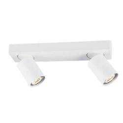 Φωτιστικό ELITIS 2xGU10 λευκό αλουμίνιο 32x7x11cm εσωτερικού χώρου IP20