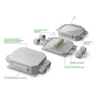 Κουτί με gel στεγανοποίησης READY BOX 120 στεγανότητας IP68 ανθεκτικό στις υπεριώδεις ακτίνες