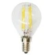 Λάμπα Led Filament E14 σφαιρική 6W 230V AC θερμό φως 2700k 550lm δέσμης 360° ντιμαριζόμενη Λάμπα Led Filament E14 σφαιρική 6W 230V AC θερμό φως 2700k 550lm δέσμης 360° ντιμαριζόμενη