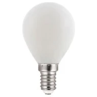 Λάμπα Led Filament Frosty σφαιρική E14 6W 230V AC θερμό φως 2700k 540lm δέσμης 360° 30000h