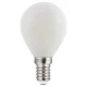Λάμπα Led Filament Frosty E14 σφαιρική 6W 230V AC ενδιάμεσο φως 4000k 550lm δέσμης 360° 30000h