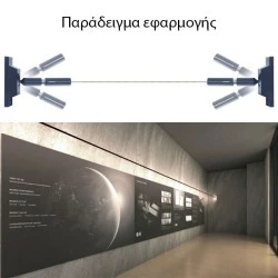 Μαύρος ατσάλινος ιμάντας Roofpath 16mmx10m για τοποθέτηση ταινιών LED
