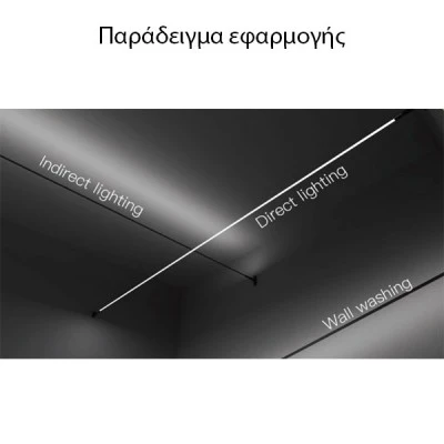 Βάσεις Roofpath με ρυθμιζόμενο βραχίονα 45° μαύρες σετ 2 τεμαχίων για τοποθέτηση ταινιών LED