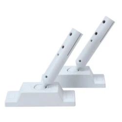 Βάσεις Roofpath με ρυθμιζόμενο βραχίονα 45° λευκές σετ 2 τεμαχίων για τοποθέτηση ταινιών LED