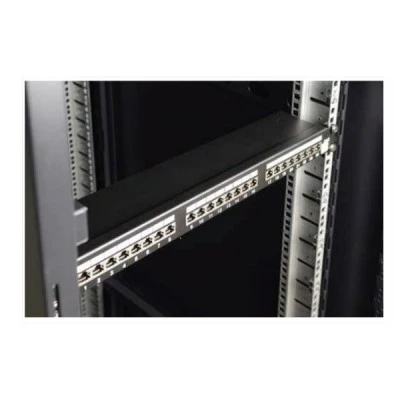 Patch Panel 24 ports για καλώδιο UTP Cat 5e για rack 19 ύψος 1U PULSAR RP-U24V5