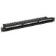 Patch Panel 24 ports για καλώδιο UTP Cat 5e για rack 19 ύψος 1U PULSAR RP-U24V5