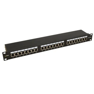 Patch Panel 24 ports για καλώδιο FTP Cat 5e και για rack 19 με εξαρτήματα στήριξης PULSAR RP-F24V5 Patch Panel 24 ports για καλώδιο FTP Cat 5e και για rack 19 με εξαρτήματα στήριξης PULSAR RP-F24V5