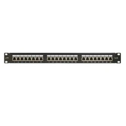 Patch Panel 24 ports για καλώδιο FTP Cat 6, για rack 19 με εξαρτήματα στήριξης PULSAR RP-F24V6