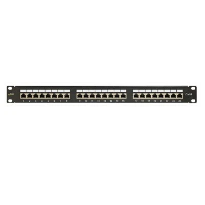 Patch Panel 24 ports για καλώδιο FTP Cat 6, για rack 19 με εξαρτήματα στήριξης PULSAR RP-F24V6 Patch Panel 24 ports για καλώδιο FTP Cat 6, για rack 19 με εξαρτήματα στήριξης PULSAR RP-F24V6
