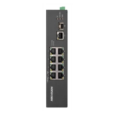 Extended temperature PoE Ethernet Switches ράγας 10 θυρών HIKVISION DS-3T0310HP-E/HS