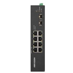 Extended temperature PoE Ethernet Switches ράγας 10 θυρών HIKVISION DS-3T0510HP-E/HS