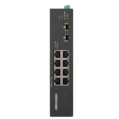 Extended temperature PoE Ethernet Switches ράγας 10 θυρών HIKVISION DS-3T0510HP-E/HS