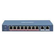 Ethernet Switch 10 θυρών 8x100Mbps PoE & 2x1000Mbps UPLINK 60W max HIKVISION DS-3E0310P-E/M