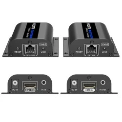 Σετ μετάδοσης σήματος HDMI 1080p point to point μέσω καλωδίου UTP (Cat 5e/6) έως 70m LENKENG LKV372A